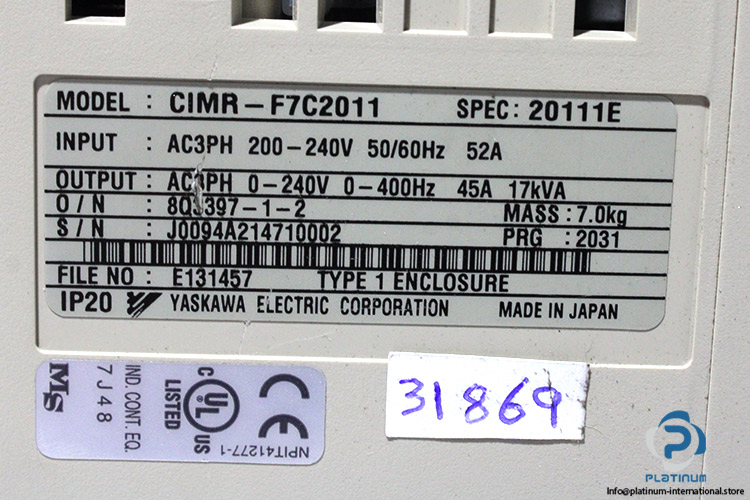yaskawa-CIMR-F7C2011-ac-frequency-drive-(new)-(package)-7