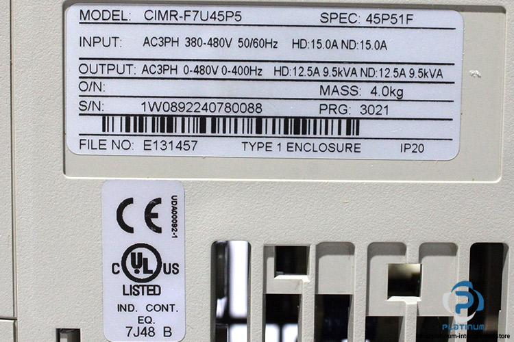 yaskawa-CIMR-F7U45P51F-ac-frequency-drive-(new)-(carton)-7