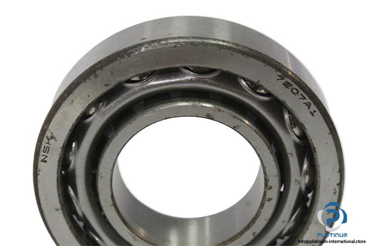 nsk-7207a1-angular-contact-ball-bearing(used)-2