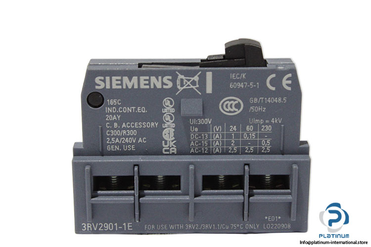 siemens-3RV2901-1E-auxiliary-contact-block-(New)-2