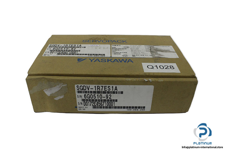 yaskawa-SGDV-1R7ES1A-servo-drive-(New)-2