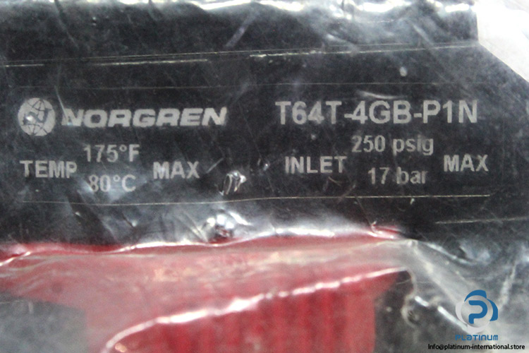 Norgren-T64T-4GB-P1N-shut-off-valve-(new)