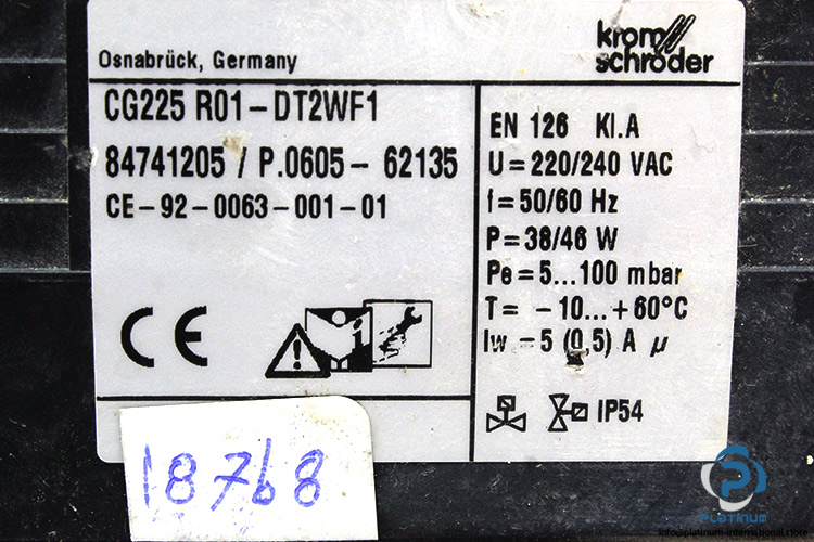 kromschroder-CG225-R01-DT2WF1-compact-unit-(Used)-4.jpg