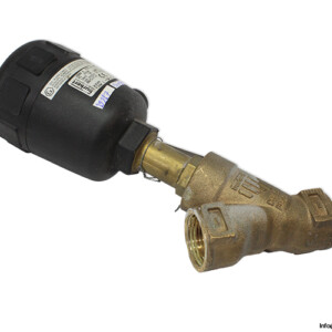 Burkert 2000 A Ptfe KV 18 Pneumatically Operated Angle Seat Valve