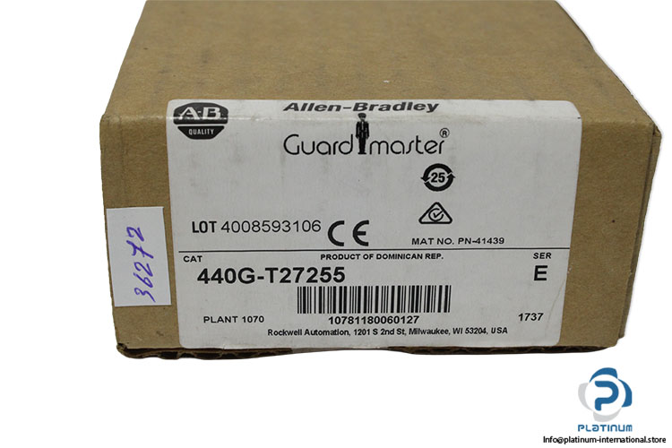 allen-bradley-440G-T27255-solenoid-Interlock-switch-(New)-5