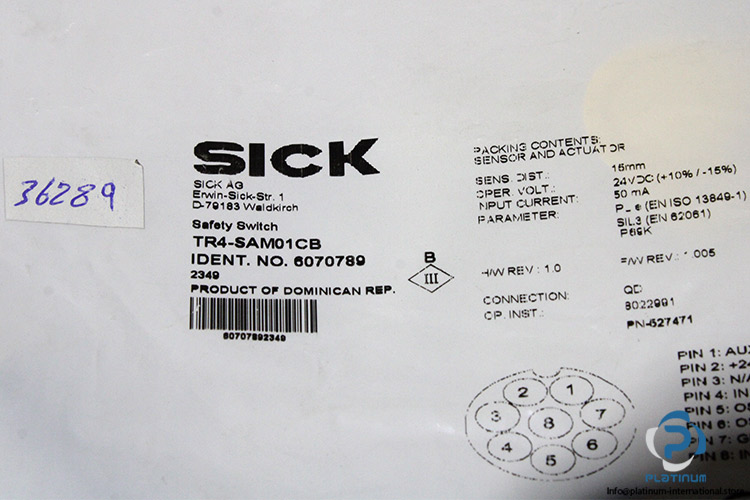 sick-TR4-SAM01CB-non-contact-safety-switch-(New)-4
