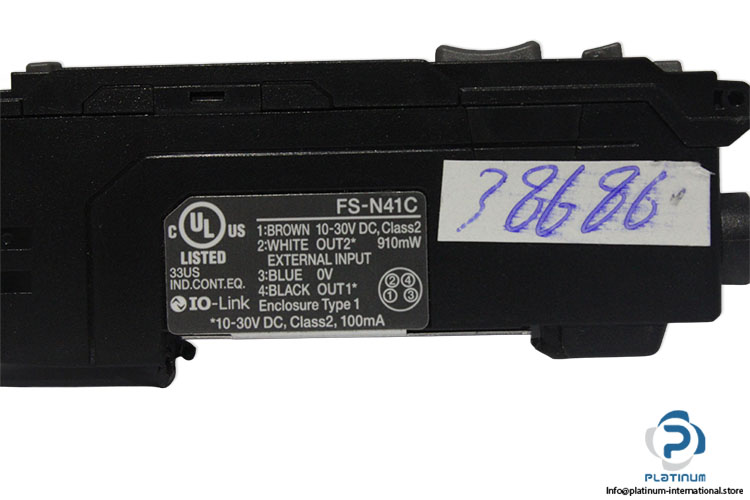 keyence-FS-N41C-digital-fiber-optic-sensor-(used)-4