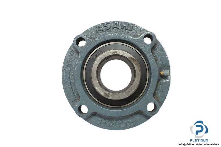ASAHI-UCFCX11-Round-Flange-Ball-Bearing-Unit(Used)-4