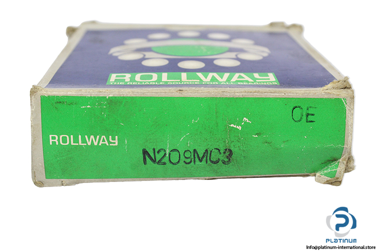 Rollway-N209MC3-cylindrical-roller-bearing(new-carton)-1