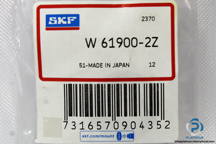 skf-W61900-2Z-deep-groove-ball-bearing(new-without-carton)-2