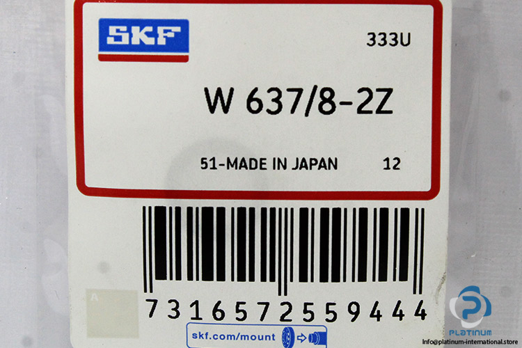 skf-W637-8-2Z-deep-groove-ball-bearing(new-without-carton)-2