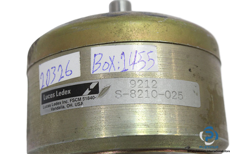 lucas-S-8210-025-rotary-solenoid-coil-(Used)-2