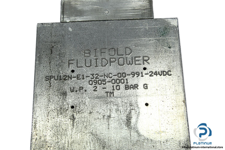 bifold-fluid-power-SPU12N-E1-32-NC-00-991-24VDC-solenoid-valve-(Used)-3