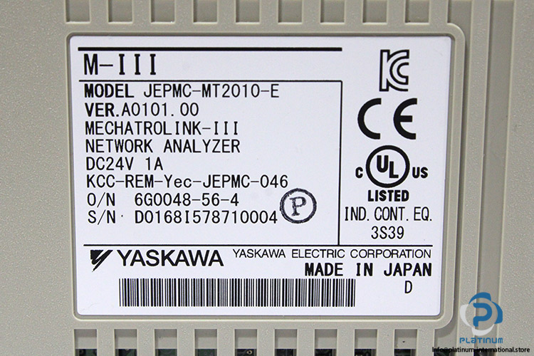 yaskawa-JEPMC-MT2010-E-network-analyzer-module-(New)-8