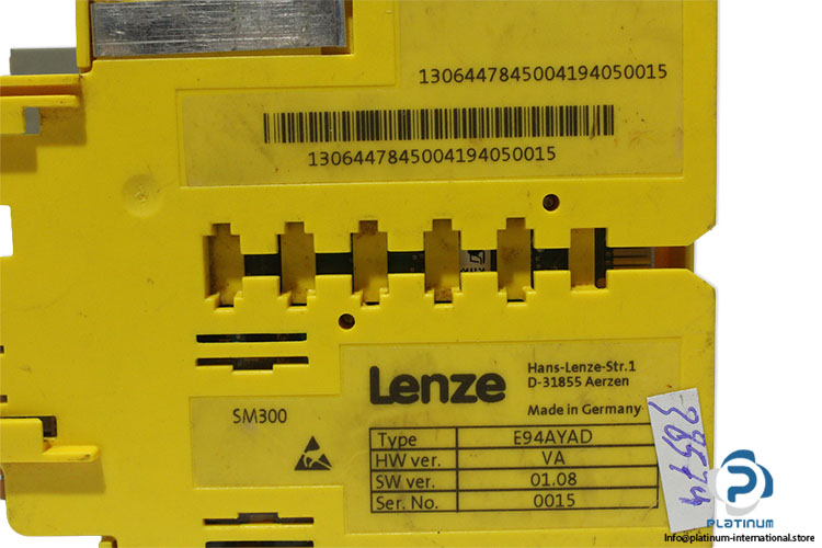 lenze-E94AYAD-safety-module-(Used)-4