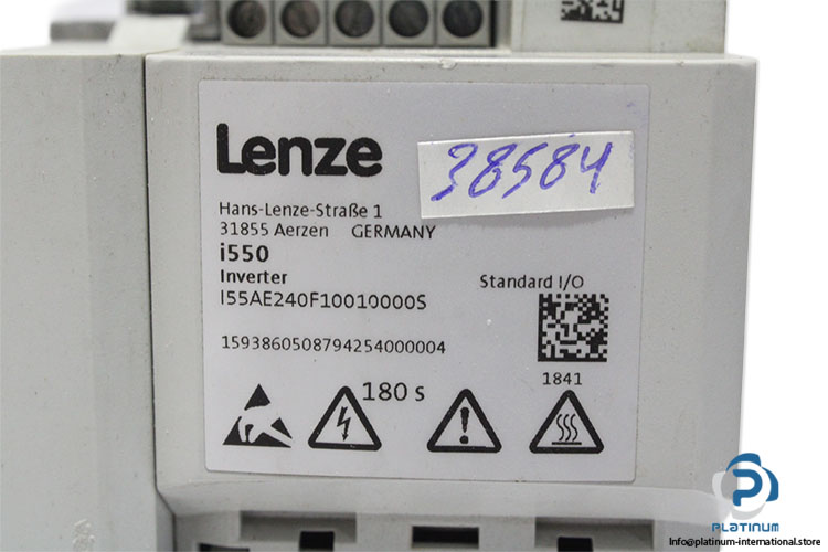 lenze-I55AE240F10010000S-frequency-inverter-(Used)-4