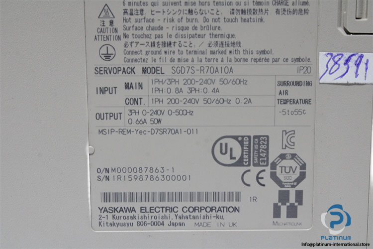 yaskawa-SGD7S-R70A10A-servo-drive-(New)-4
