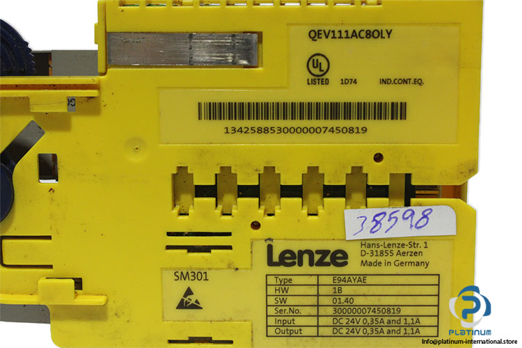 lenze-E94AYAE-safety-module-(New)-3