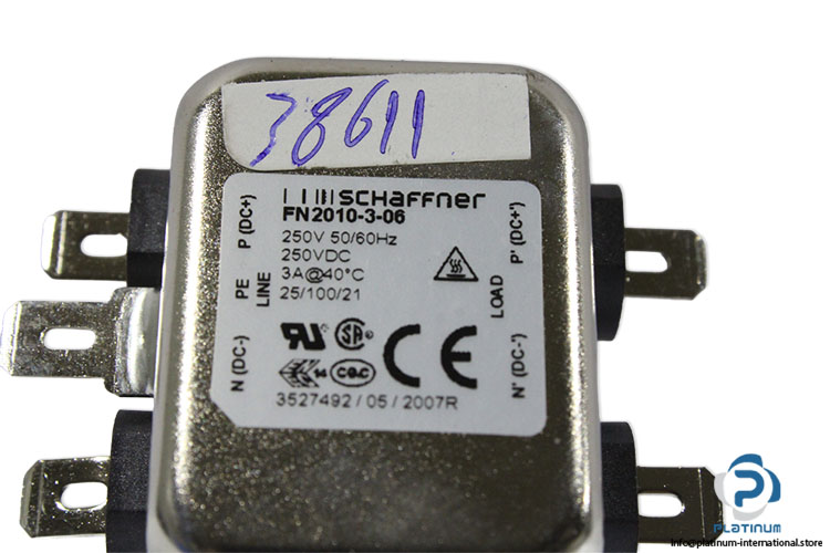 schaffner-FN2010-3-06-power-line-filter-(New)-2