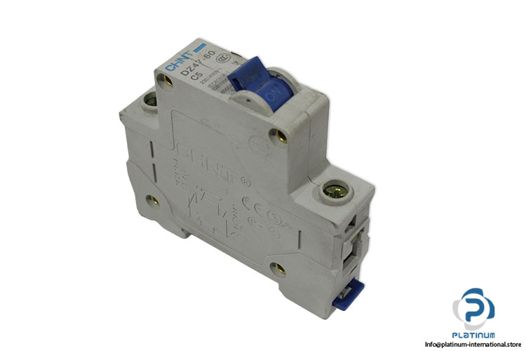 chint-DZ47-60-C5-miniature-circuit-breaker-(Used)
