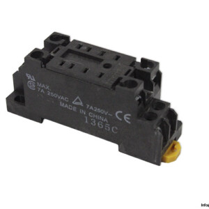 omron-PYF08A-E-relay-socket-(Used)