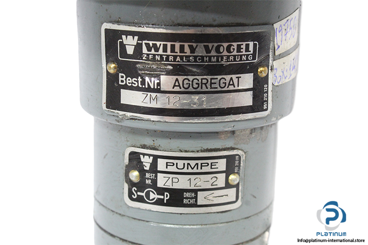 vogel-ZP12-2-gear-pump-with-flange-mounted-unit-(Used)-2