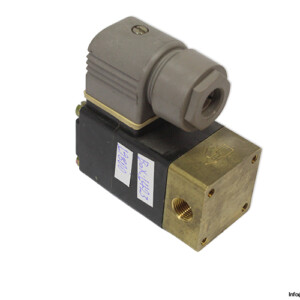 Burkert 211 A 220VAC Single Solenoid Valve