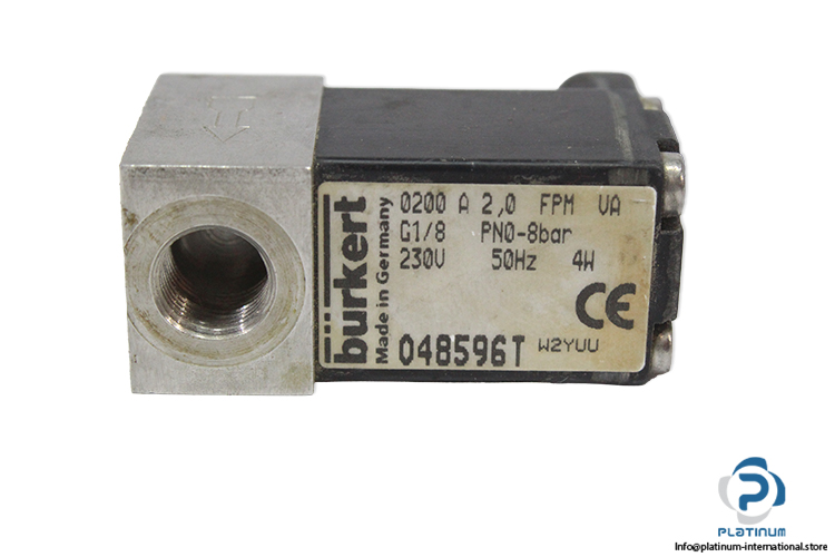 burkert-0200A2.0FPMVAG1_8-solenoid-valve-(Used)-2