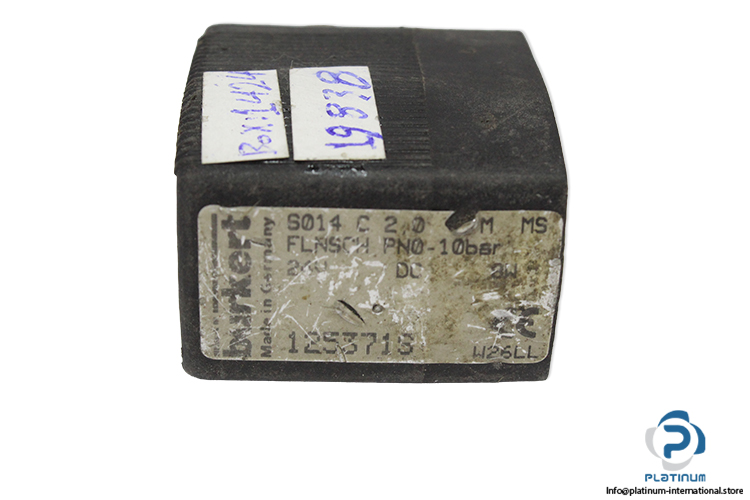 burkert-6014C2.0FKMM5-Solenoid-coil-(Used)-1