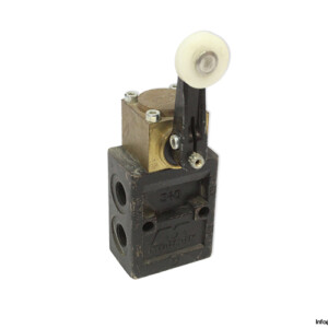 MECMAN 340/57 PNEUMATIC ROLLER LEVER LIMIT SWITCH VALVE