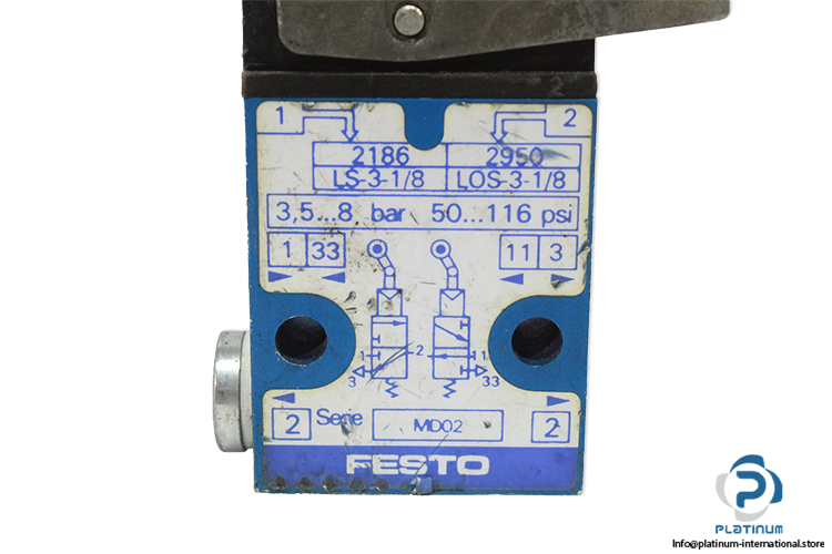 festo-LS-3-1_8-toggle-lever-valve-(Used)-2