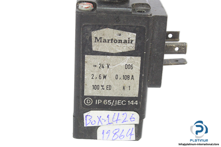 martonair-D06-Solenoid-coil-(Used)-1