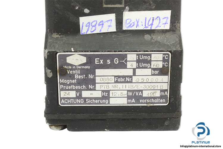 herion-950004-Solenoid-coil-(Used)-1