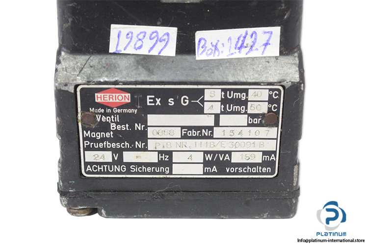 herion-154107-Solenoid-coil-(Used)-2