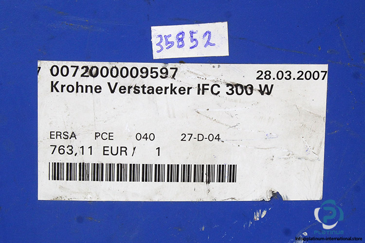 krohne-CG300114AA-flowmeter-signal-converter-(used)-2