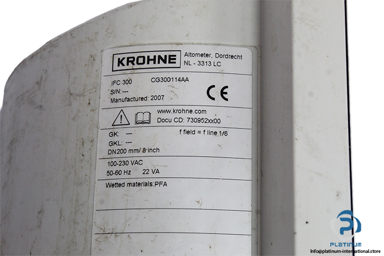 krohne-CG300114AA-flowmeter-signal-converter-(used)-4