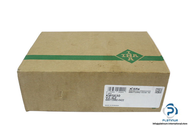 ina-KWSE30-V2-G2-recirculating-ball-bearing-carriage-(new)-(carton)-1