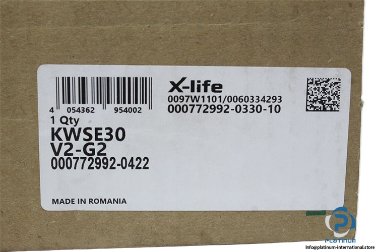 ina-KWSE30-V2-G2-recirculating-ball-bearing-carriage-(new)-(carton)-2