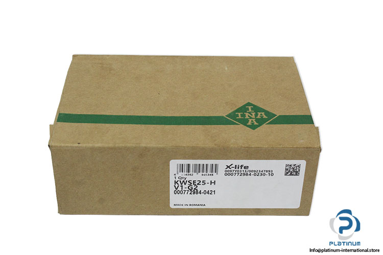 ina-KWSE25-H-V1-G2-recirculating-ball-bearing-carriage-(new)-(carton)-1