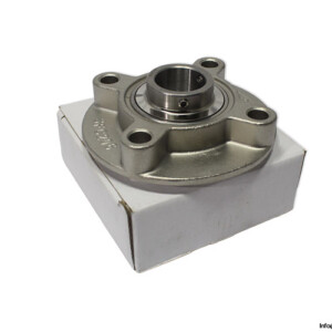 Sucsfc 206 4-BOLT Round Ball Bearing Unit
