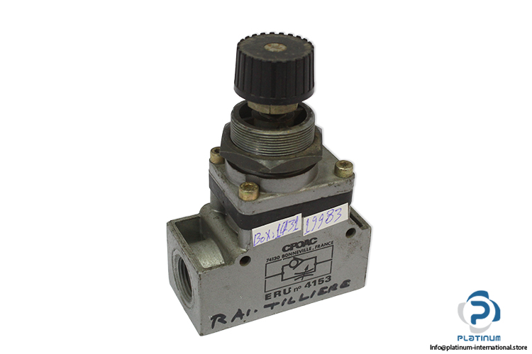 cpoac-ERU-4153-pneumatic-check-valve-(Used)