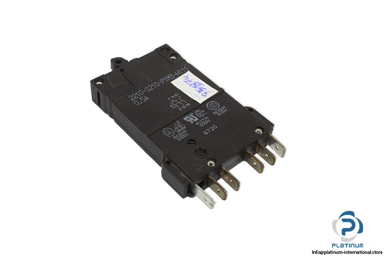 e-t-a-2210-S210-P1M3-H1110-5A-thermal-magnetic-circuit-breaker-(used)