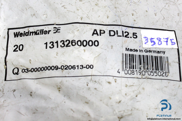 weidmuller-AP-DLI2-5-end-plate-for-terminals-(new)-(package)-1