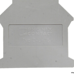 Phoenix Contact D-UK16 END Cover