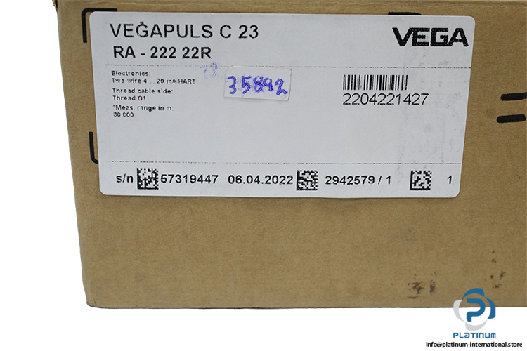 vega-VEGAPULS-C-23-wired-radar-sensor-(new)-(carton)-5