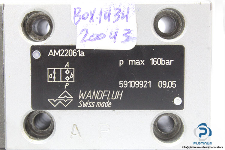 wandfluh-AM22061A-solenoid-operated-poppet-valve-(New)-4