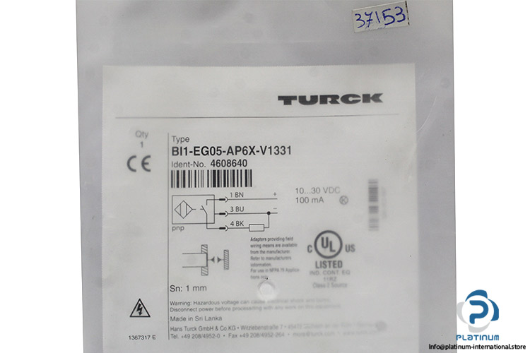 turck-BI1-EG05-AP6X-V1331-inductive-proximity-switch-(new)-(package)