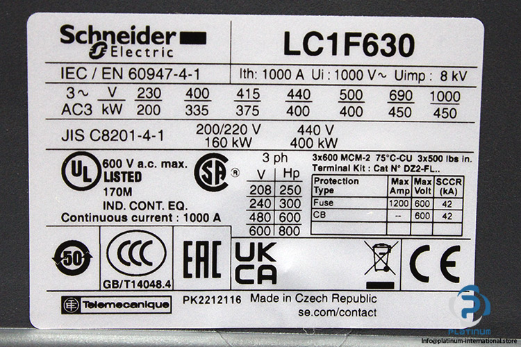 schneider-lc1f630-contactor-body-without-coil(new)-5