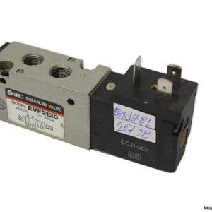 SMC EVF2120 Double Solenoid Valve