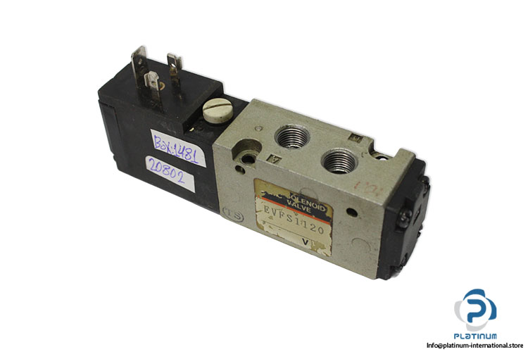 smc-EVFS1120-single-solenoid-valve-(Used)